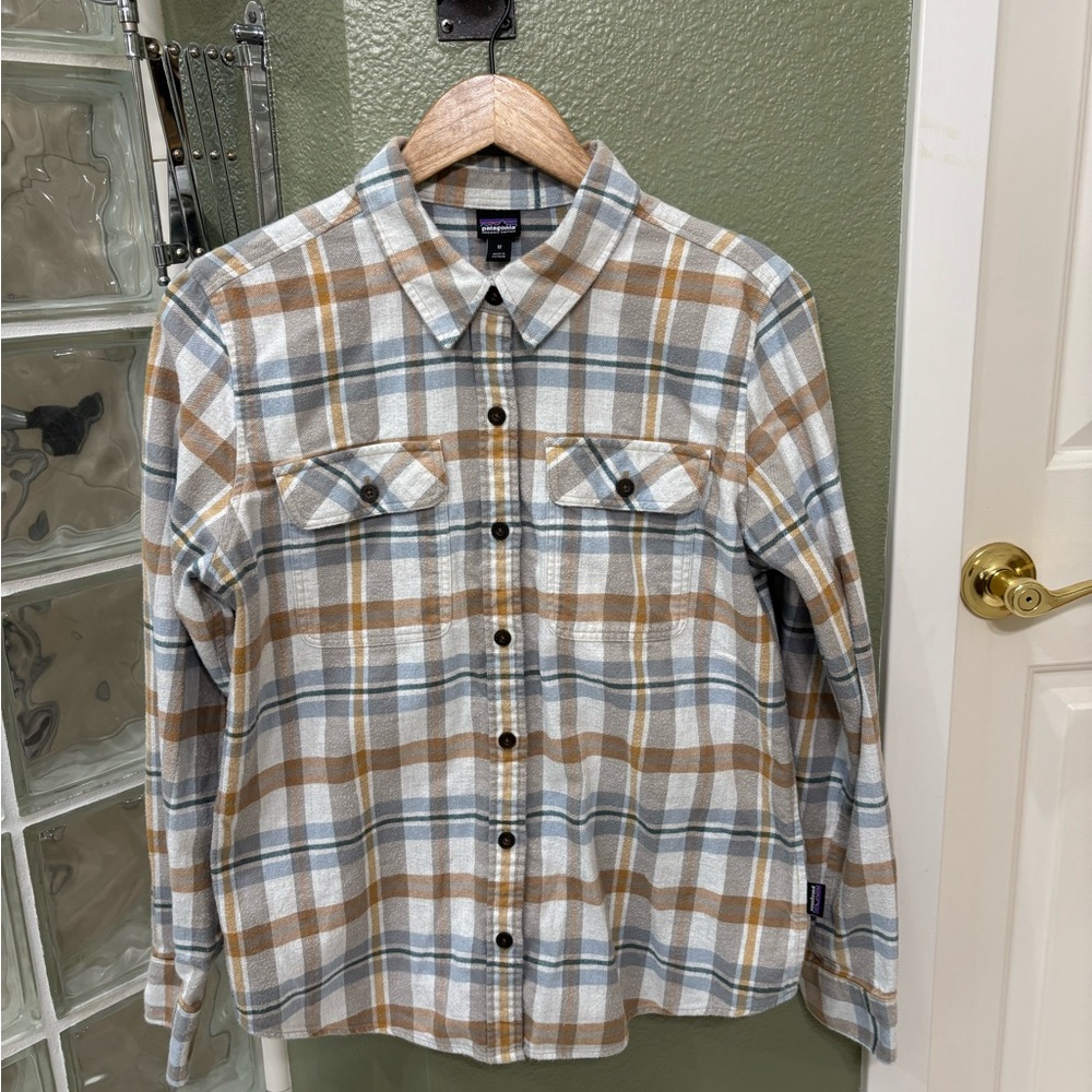 Patagonia Plaid Button-Up Shirt